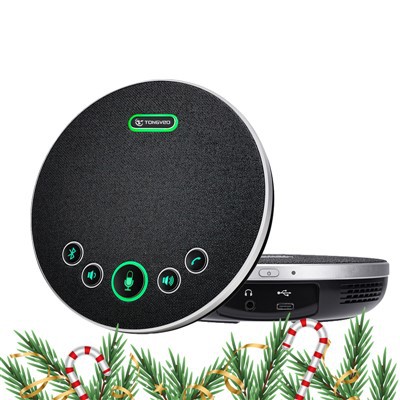 Mikrofonu tal-laqgħa tal-Konferenza tal-Bluetooth Wireless USB portabbli u Speaker BT